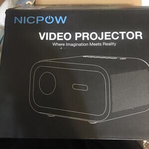 NICPOW Video Projector Model E1